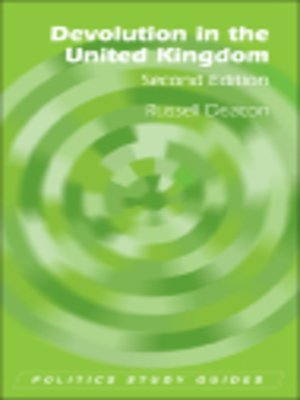 cover image of Devolution in the United Kingdom